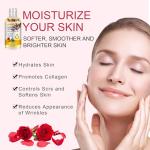 Rose Vitamin E Oil for Skin, Hair, and Nails