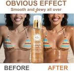 Coconut Body Glow Oil with SPF 45