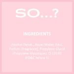 So…? Vanilla Body Mist - Travel Size 100ml