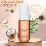 Coconut Vanilla Body Spray - Refreshing Fragrance Mist
