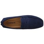 Men's Casual Suede Slip-On Loafers - Navy