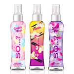 So…? Candy Floss, Vanilla & Sweet Pea Body Mist Bundle