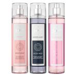 3 Pack Women's Designer Body Mist Sprays