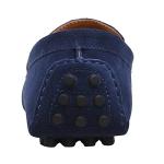 Men's Casual Suede Slip-On Loafers - Navy