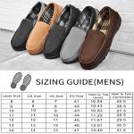 Men's Suede Memory Foam Moccasin Slippers