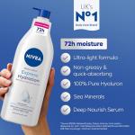 NIVEA 72H Express Hydration Body Lotion, 400ml