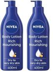NIVEA Rich Nourishing Body Lotion Duo Pack