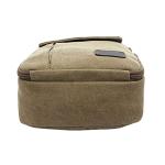 Men's Retro Canvas Crossbody Bag with Pockets