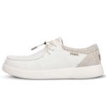 Men's White Lightweight Loafers - Size UK 10