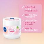 NIVEA Almond Body Cream for Sensitive Skin