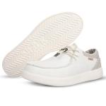 Men's White Lightweight Loafers - Size UK 10