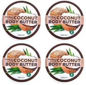 Vegan Coconut Body Butter Cream 4 Pack