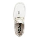 Men's White Lightweight Loafers - Size UK 10