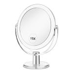 CLSEVXY Double-Sided 360° Swivel Makeup Mirror
