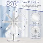 CLSEVXY Double-Sided 360° Swivel Makeup Mirror