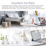 CLSEVXY Double-Sided 360° Swivel Makeup Mirror