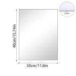 Large Self-Adhesive HD Wall Mirror for Home