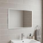 Frameless Beveled Edge Rectangular Bathroom Mirror