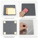 Honcet Self-Adhesive Mirror Wall Stickers - 4 Pack