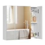 Modern Wall Cabinet with Mirror and Storage