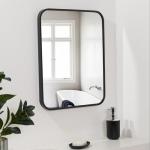 Large Black Framed Wall Mirror for Any Room