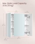 Modern Wall Cabinet with Mirror and Storage