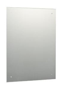 Rectangle Bathroom Mirror with Chrome Fixing Kit
