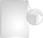 Frameless Beveled Edge Rectangular Bathroom Mirror