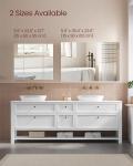 Modern Wall Cabinet with Mirror and Storage