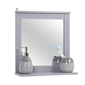 Taylor & Brown Wall-Mounted Mirror with Shelf
