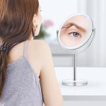 20X Magnifying Double-Sided Makeup Mirror with Stand