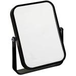 Adjustable Black Bathroom Mirror with 3x Magnification