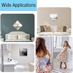 Dareni Wall Mirror 40x30cm Stick-On for Any Room