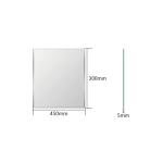 Frameless Rectangle Wall Mirror for Bathroom 30x45cm