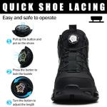 Lightweight Steel Toe Air Cushion Safety Boots