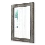 Rustic Wood Framed Vintage Rectangle Mirror