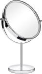 ANGNYA 8-Inch Double-Sided Makeup Mirror