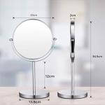 ANGNYA 8-Inch Double-Sided Makeup Mirror