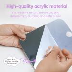 ZALAOR Portable Anti-Fog Shower Mirrors - 2 Pack