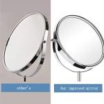 ANGNYA 8-Inch Double-Sided Makeup Mirror