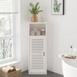 Dripex 3-Tier White Storage Cabinet for Any Room