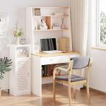 Dripex 3-Tier White Storage Cabinet for Any Room