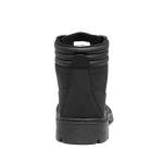 Men's Black Lace-Up Boots - Size 10 UK