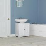 Under Sink Bathroom Cabinet with 2 Doors