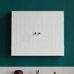 Stylish White Double Door Bathroom Cabinet
