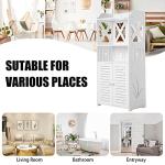 Youyijia 3 Tier Floor Standing Bathroom Storage Cabinet