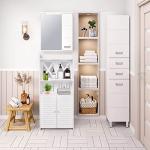 Youyijia 3 Tier Floor Standing Bathroom Storage Cabinet