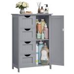 VASAGLE Stylish Bathroom Storage Cabinet with Drawers