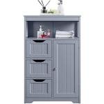 Yaheetech Freestanding Bathroom Storage Cabinet with Drawers