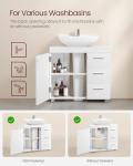 Stylish Under Sink Bathroom Storage Cabinet with Drawers